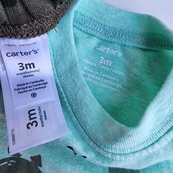 8 Pc Lot Baby Boy Outfit Adorable Sets Bodysuits Nike Bibs Size 3 M - Picture 3 of 10